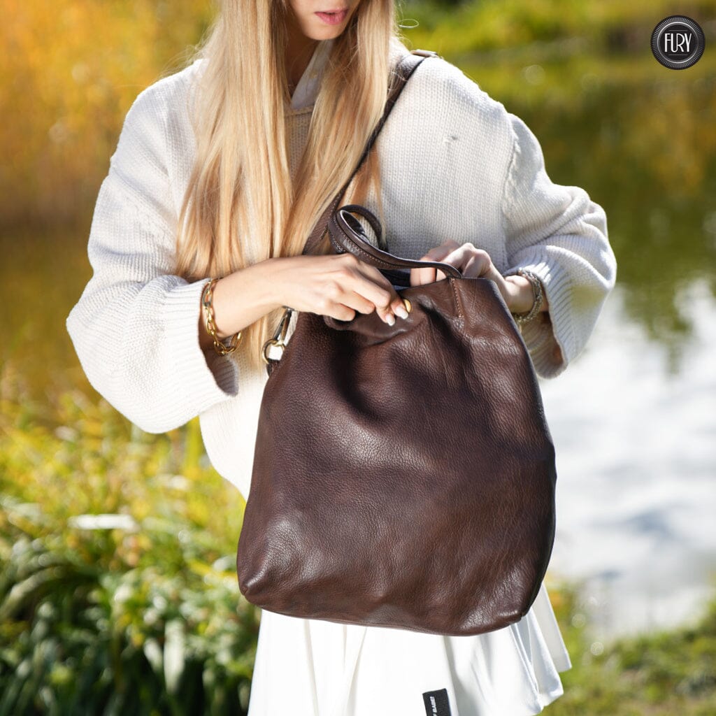 Borsa Aria in pelle - Fury