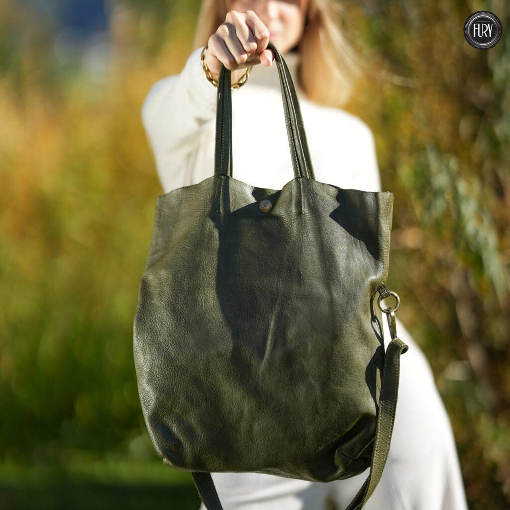 Borsa Aria in pelle Fury