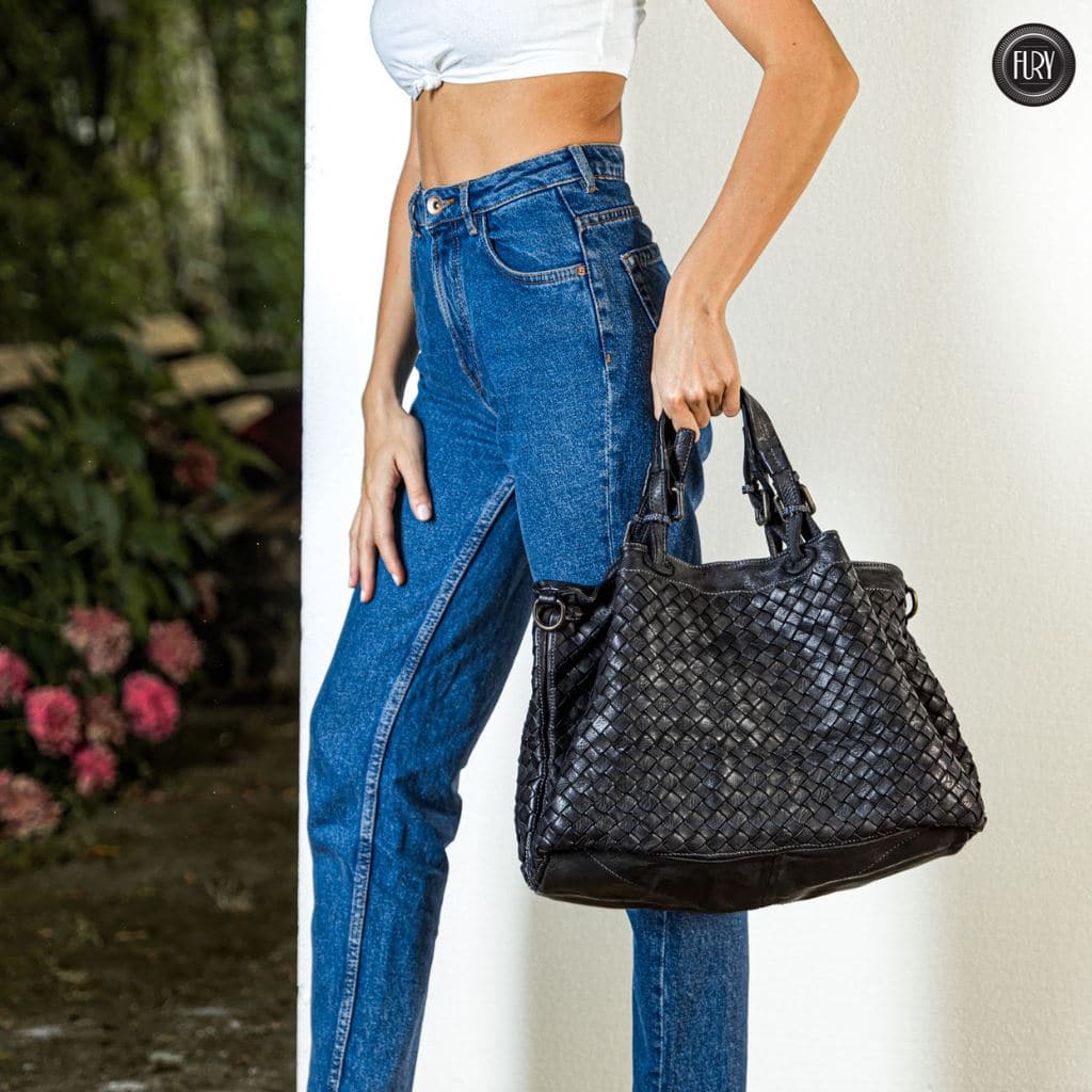 Borsa Caterina Maxi in pelle - Fury