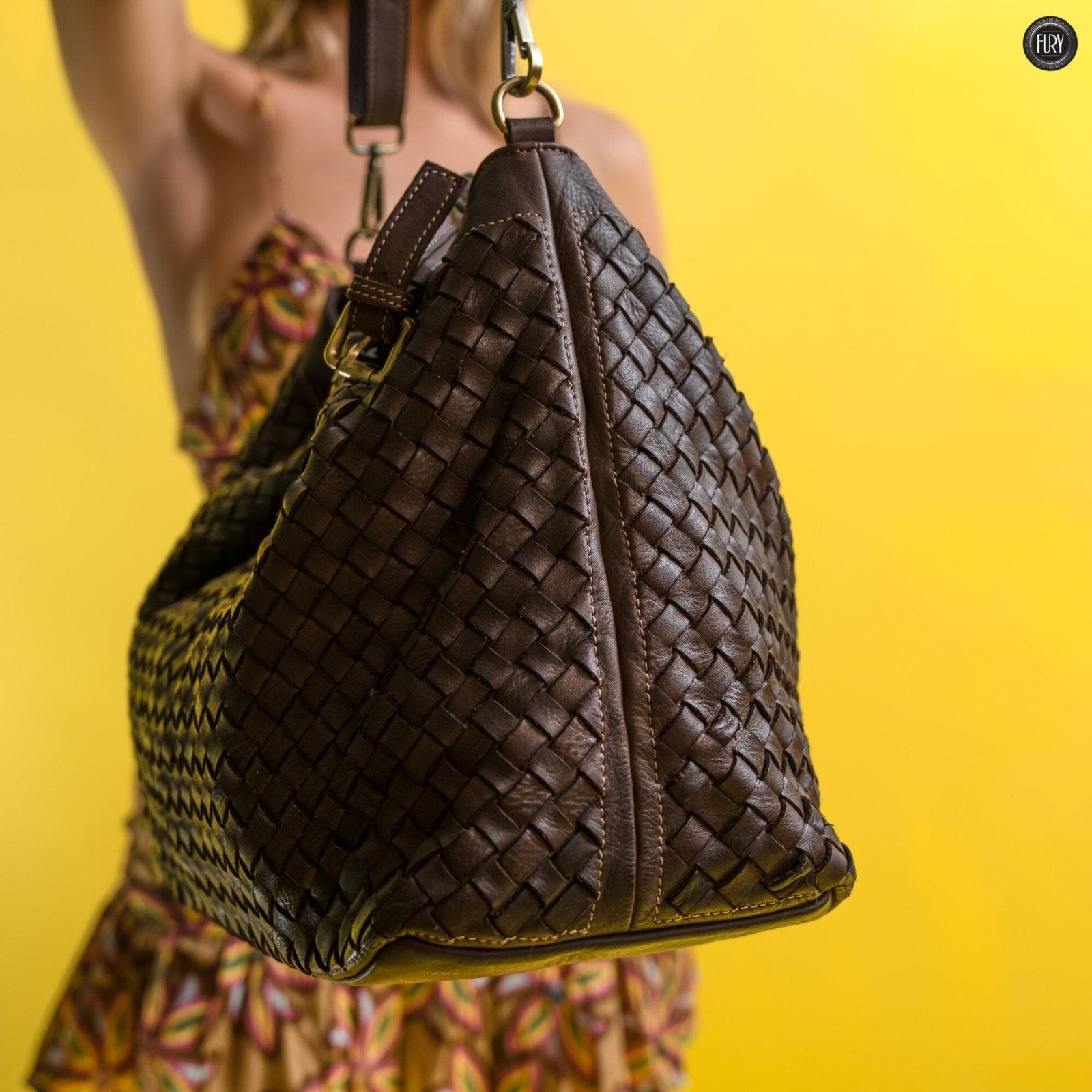 Borsa Caterina Maxi in pelle - Fury