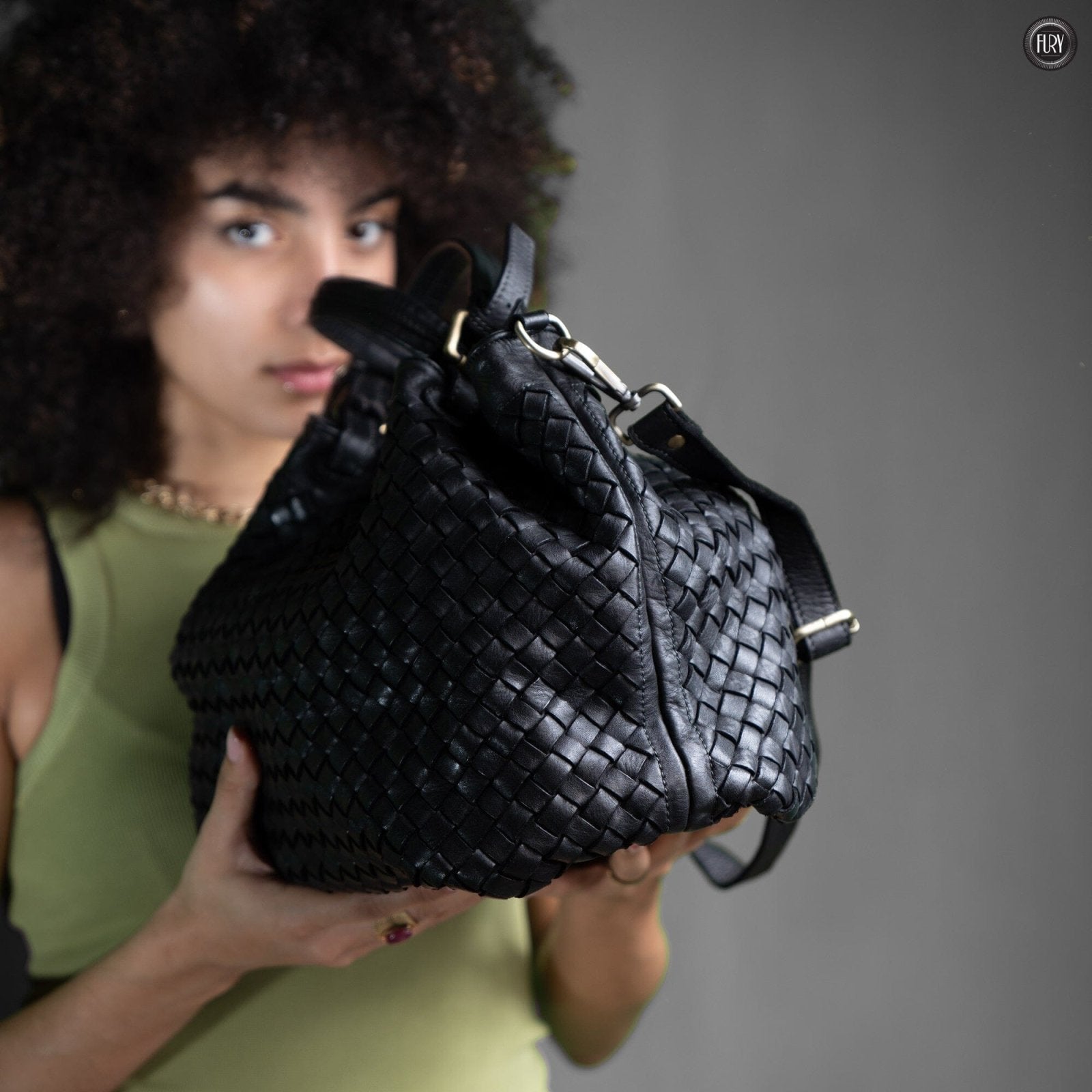 Borsa Caterina Maxi in pelle - Fury