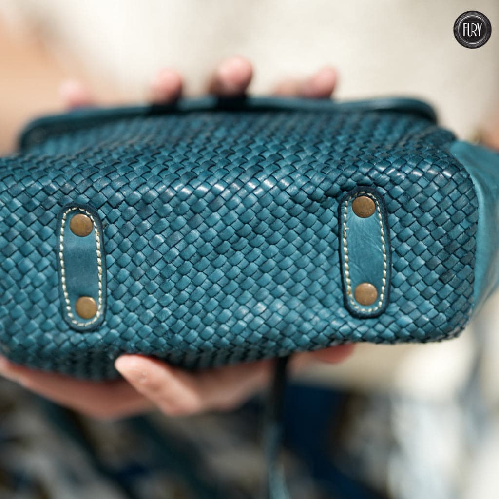 Borsetta Siena in pelle intrecciata - Fury