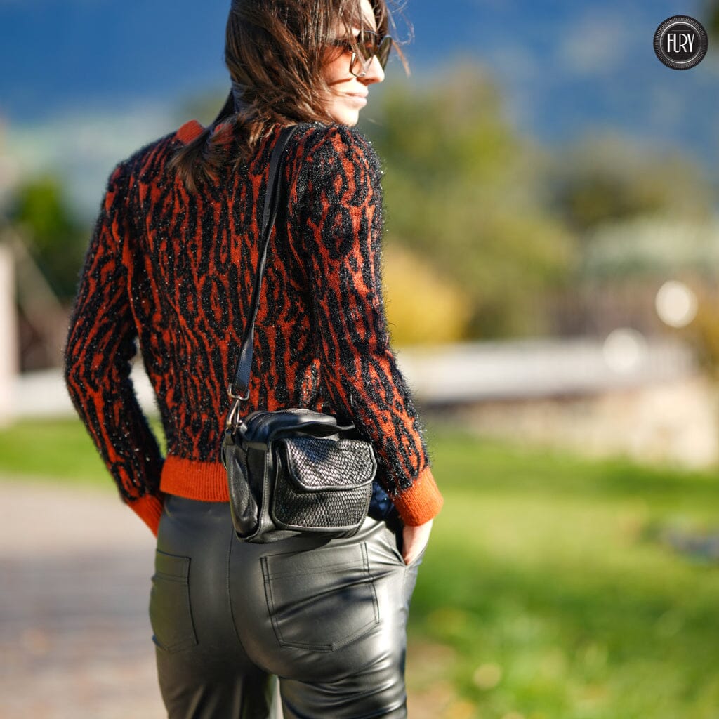 Borsetta Torino in pelle intrecciata - Fury