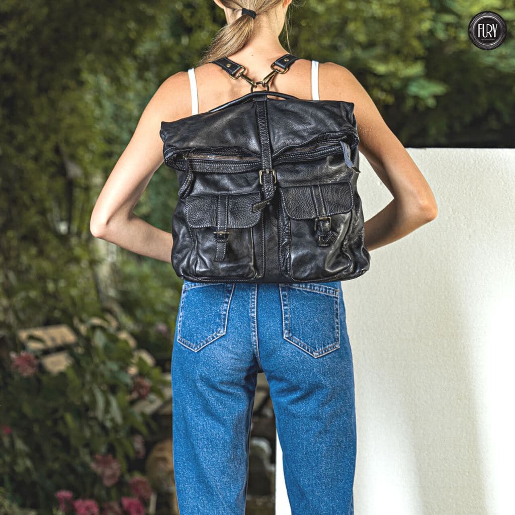 Zaino Mercurio in pelle - Fury