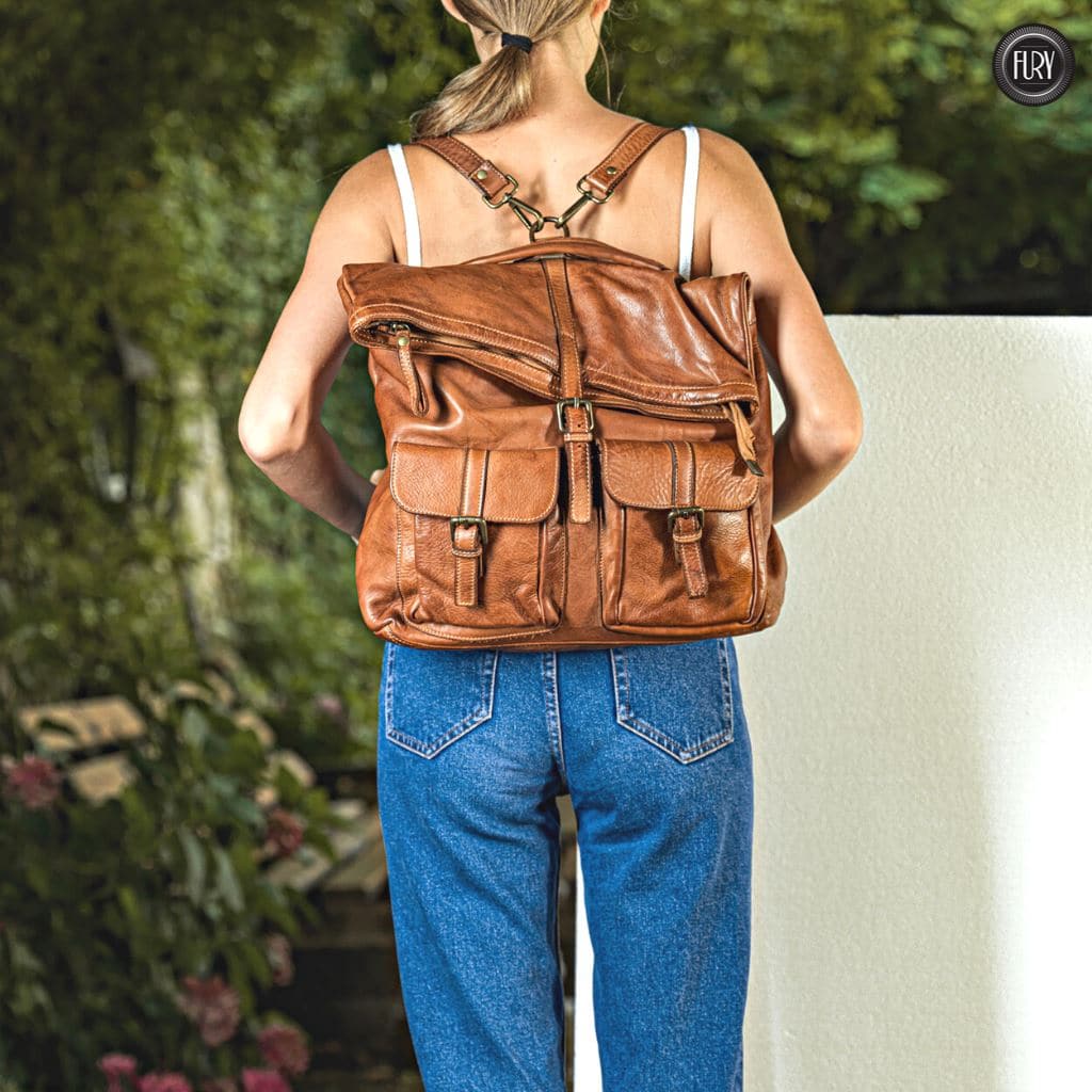 Zaino Mercurio in pelle - Fury