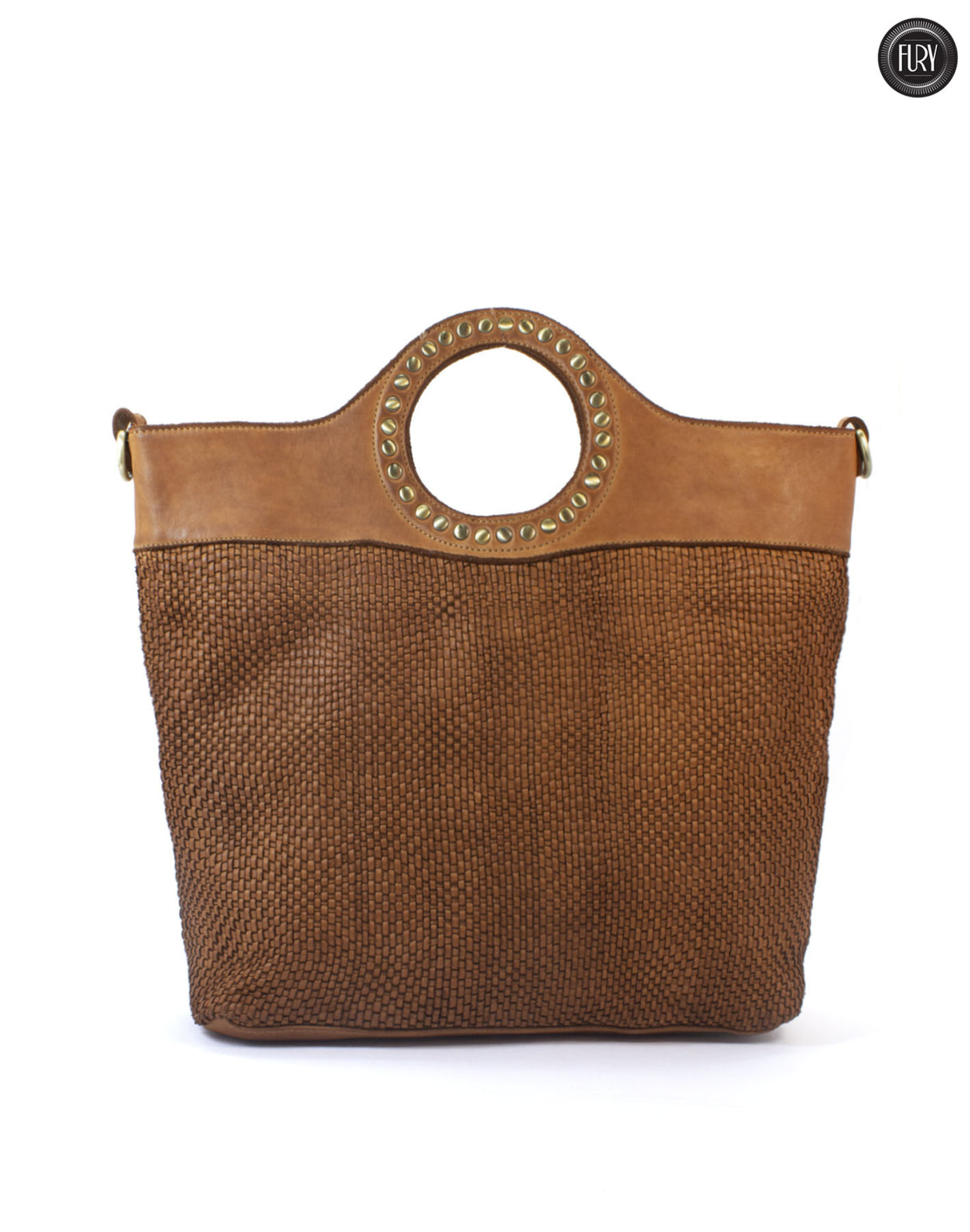 Borsa Eterna in pelle intrecciata