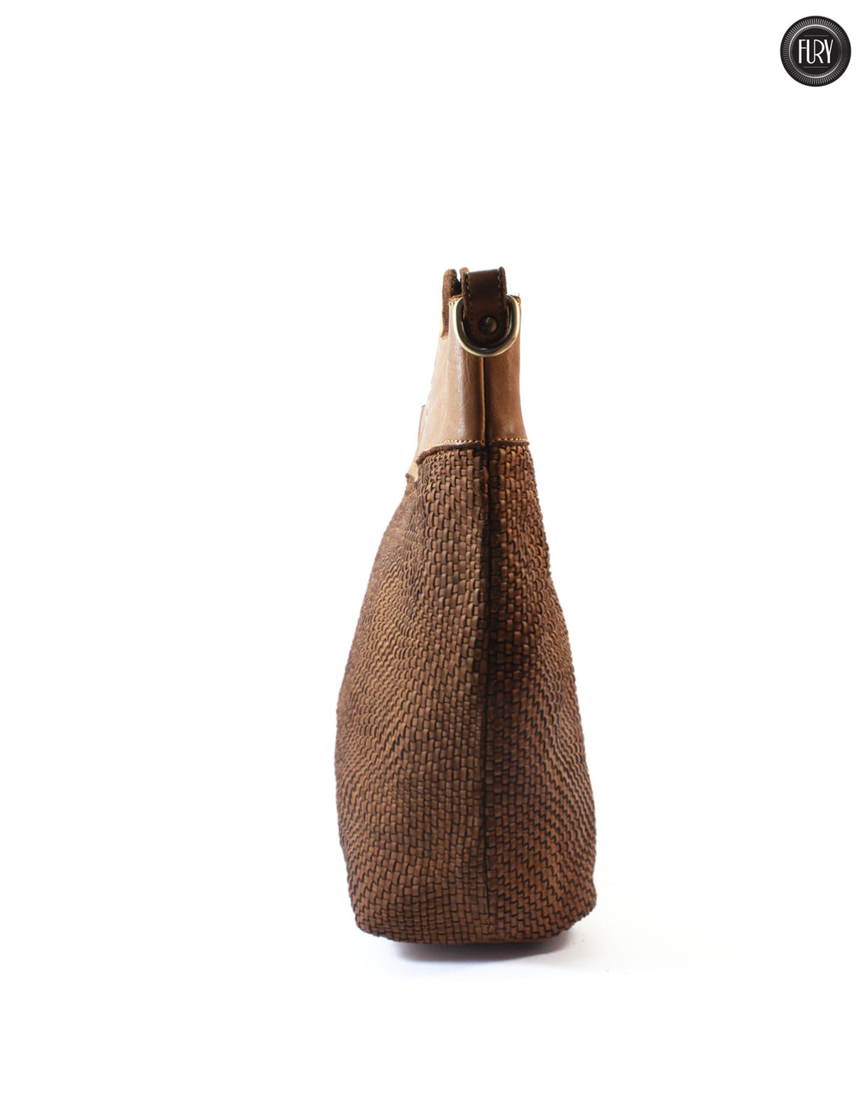 Borsa Eterna in pelle intrecciata