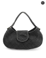 Borsa Clarissa in pelle intrecciata