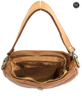 Borsa Livia in pelle intrecciata