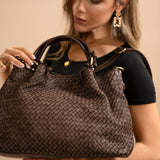 Agata bag in woven leather