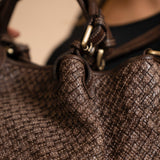 Agata bag in woven leather