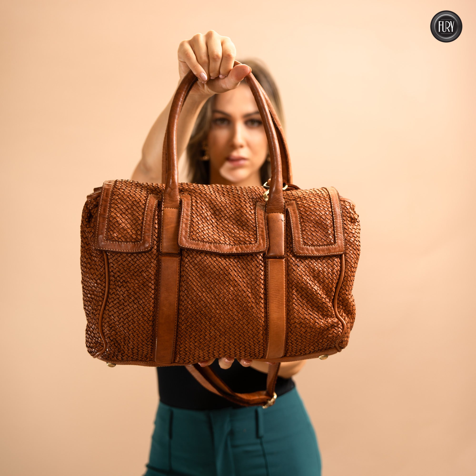 Borsa Etruria in pelle Fury