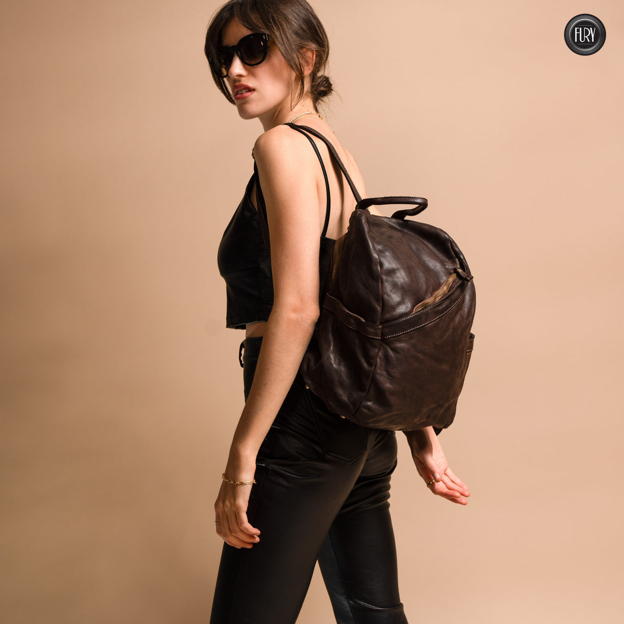 Zaino Butler in pelle