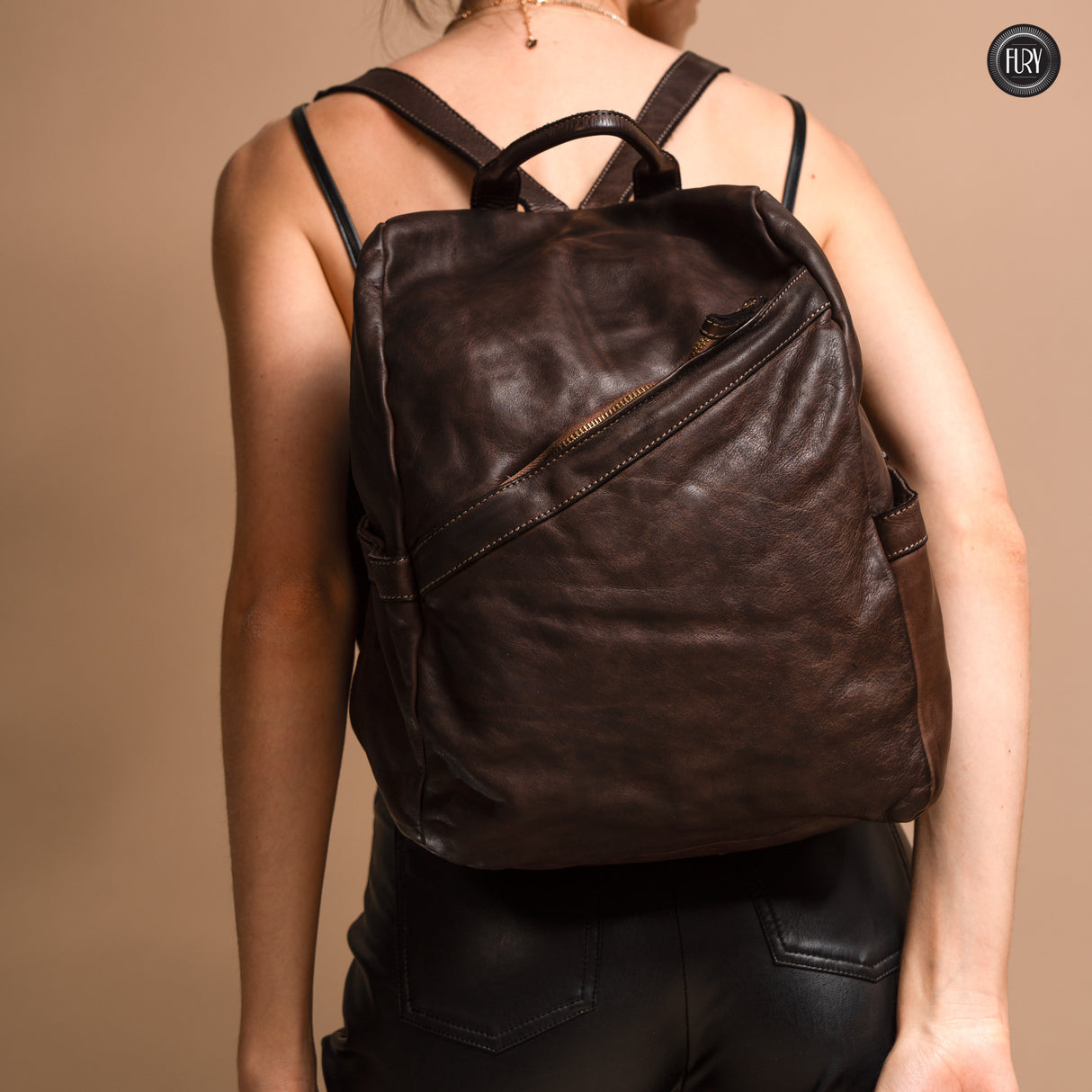 Zaino Butler in pelle