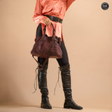 Agata bag in woven leather