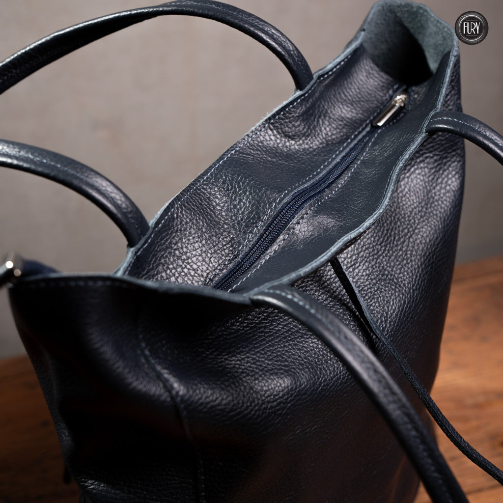 Borsa Vela in pelle