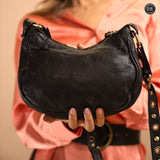 Clea leather handbag 