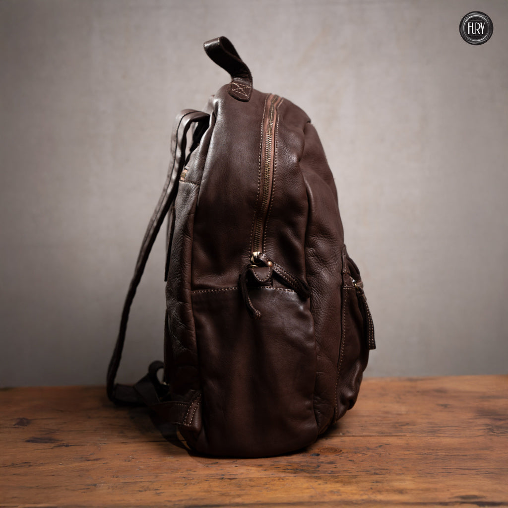 Zaino Argo in pelle