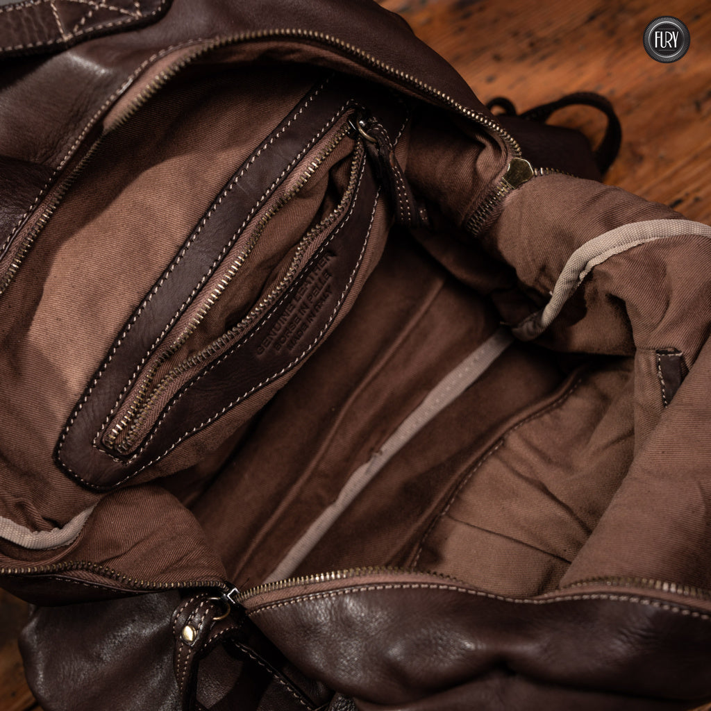 Zaino Argo in pelle