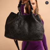 Agata bag in woven leather