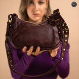 Clea leather handbag 