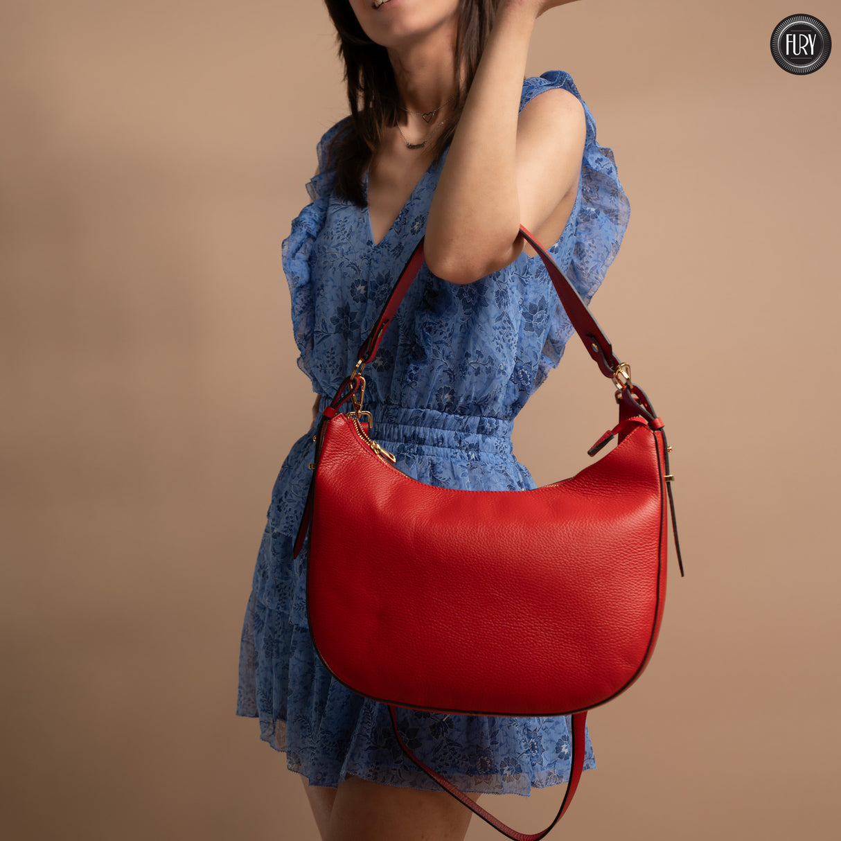 Luna leather bag