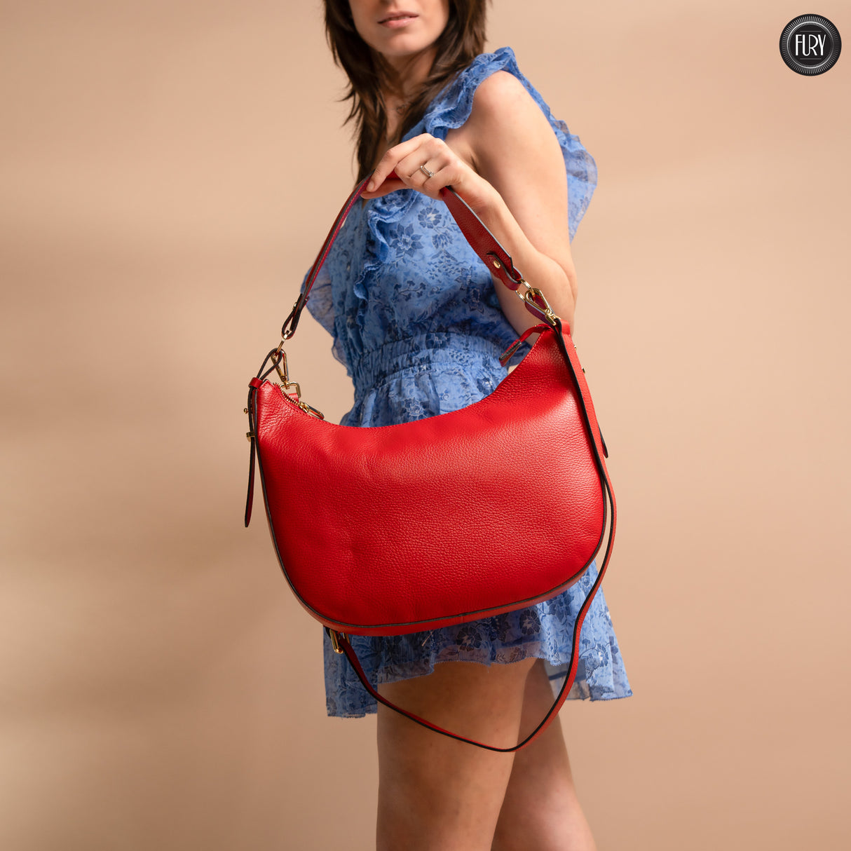 Borsa Luna in pelle