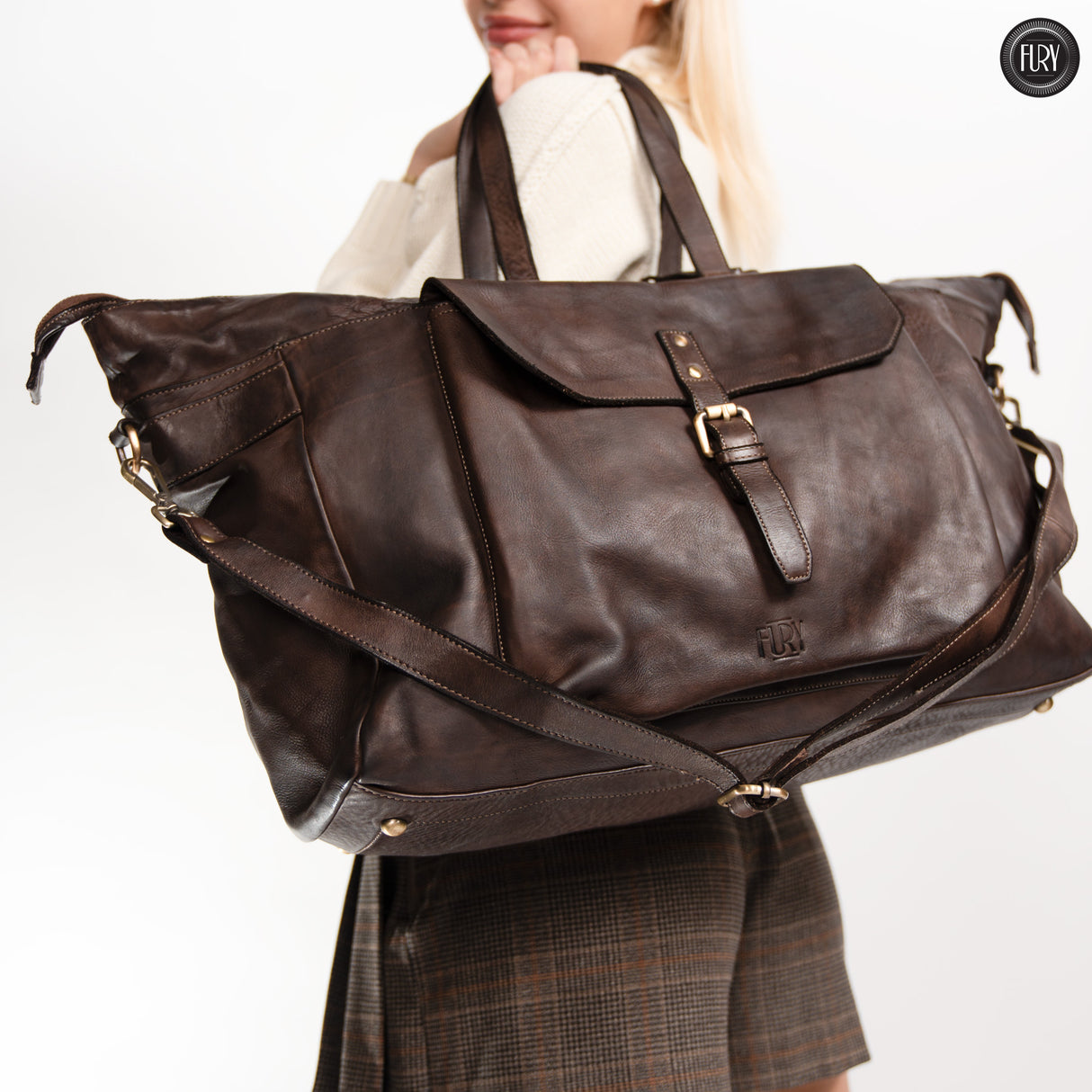 Dante leather bag