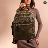 Darwin man/woman leather backpack