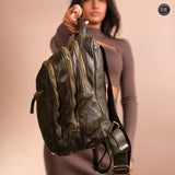 Darwin man/woman leather backpack