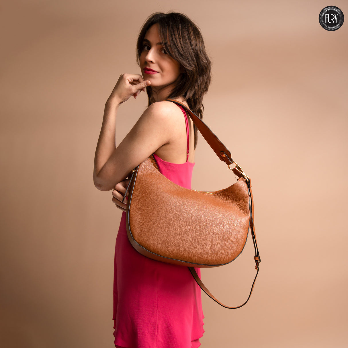 Luna leather bag