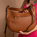 Luna leather bag