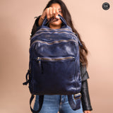 Darwin man/woman leather backpack