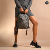 Darwin man/woman leather backpack