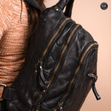 Darwin man/woman leather backpack