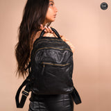 Darwin man/woman leather backpack