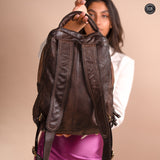 Darwin man/woman leather backpack