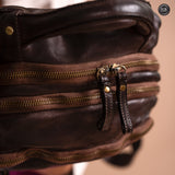 Darwin man/woman leather backpack