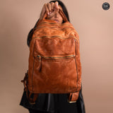 Darwin man/woman leather backpack