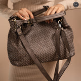 Agata bag in woven leather