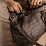 Agata bag in woven leather