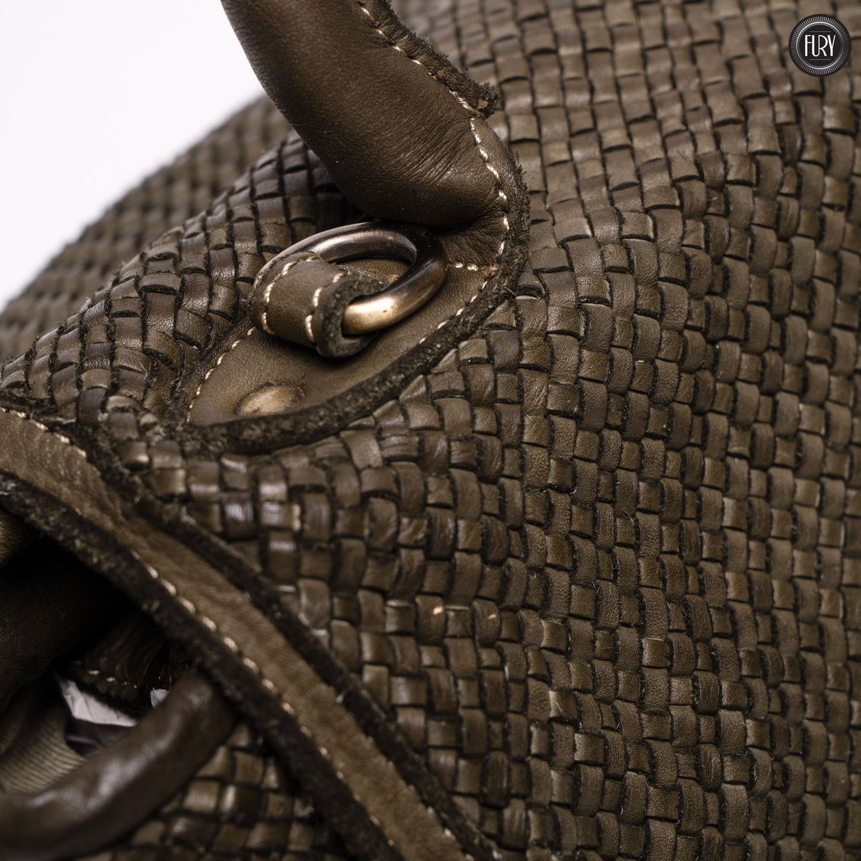 Camilla bag in woven leather