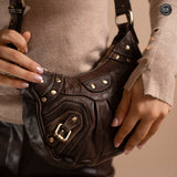 Clea leather handbag 