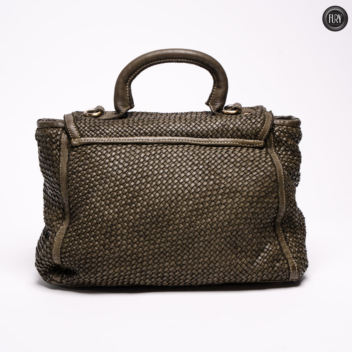 Camilla bag in woven leather