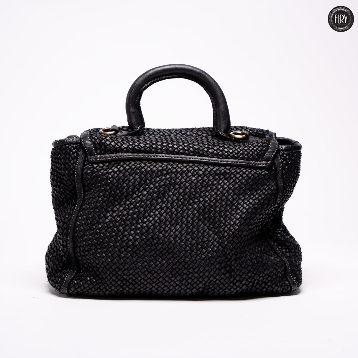 Camilla bag in woven leather