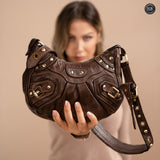 Clea leather handbag 