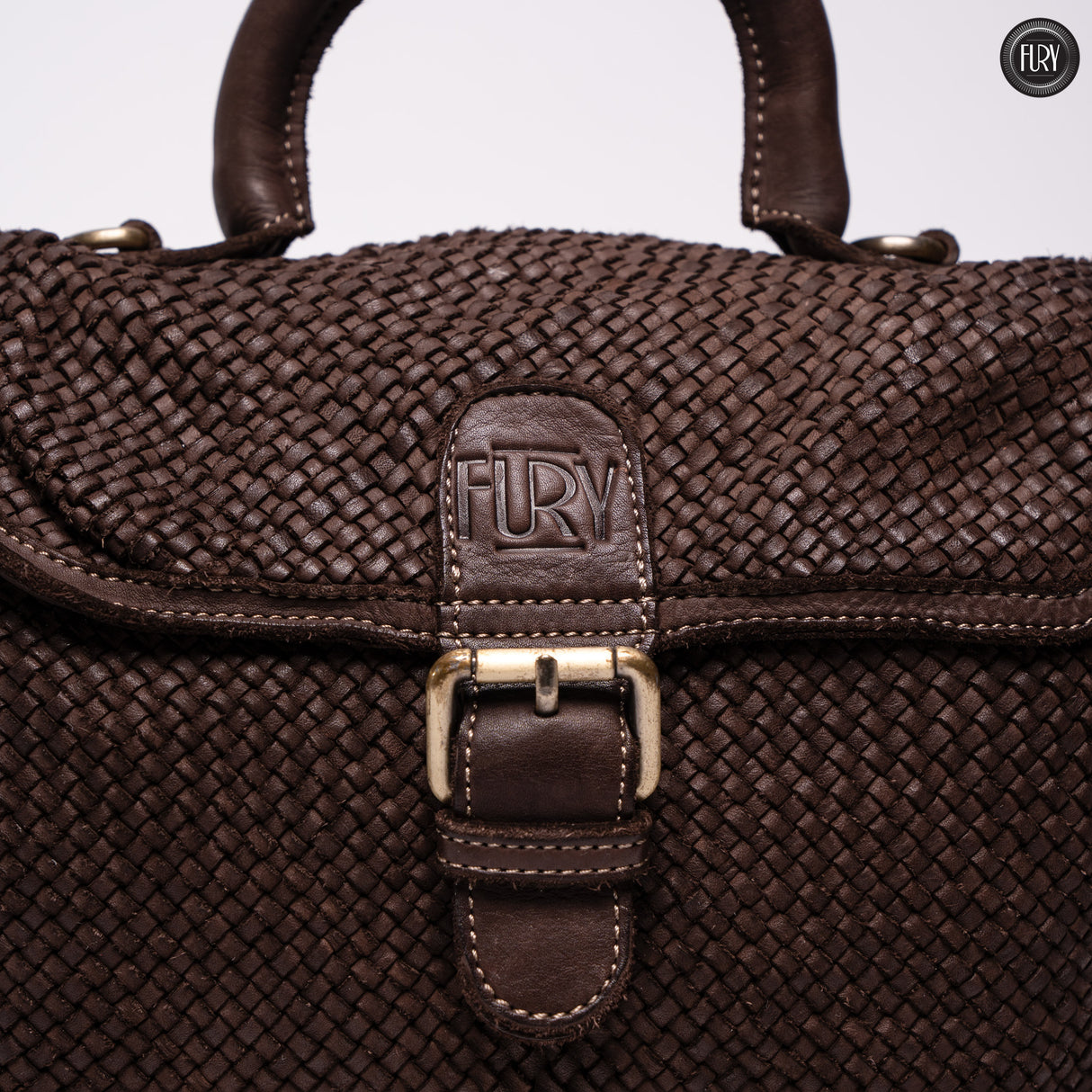 Camilla bag in woven leather