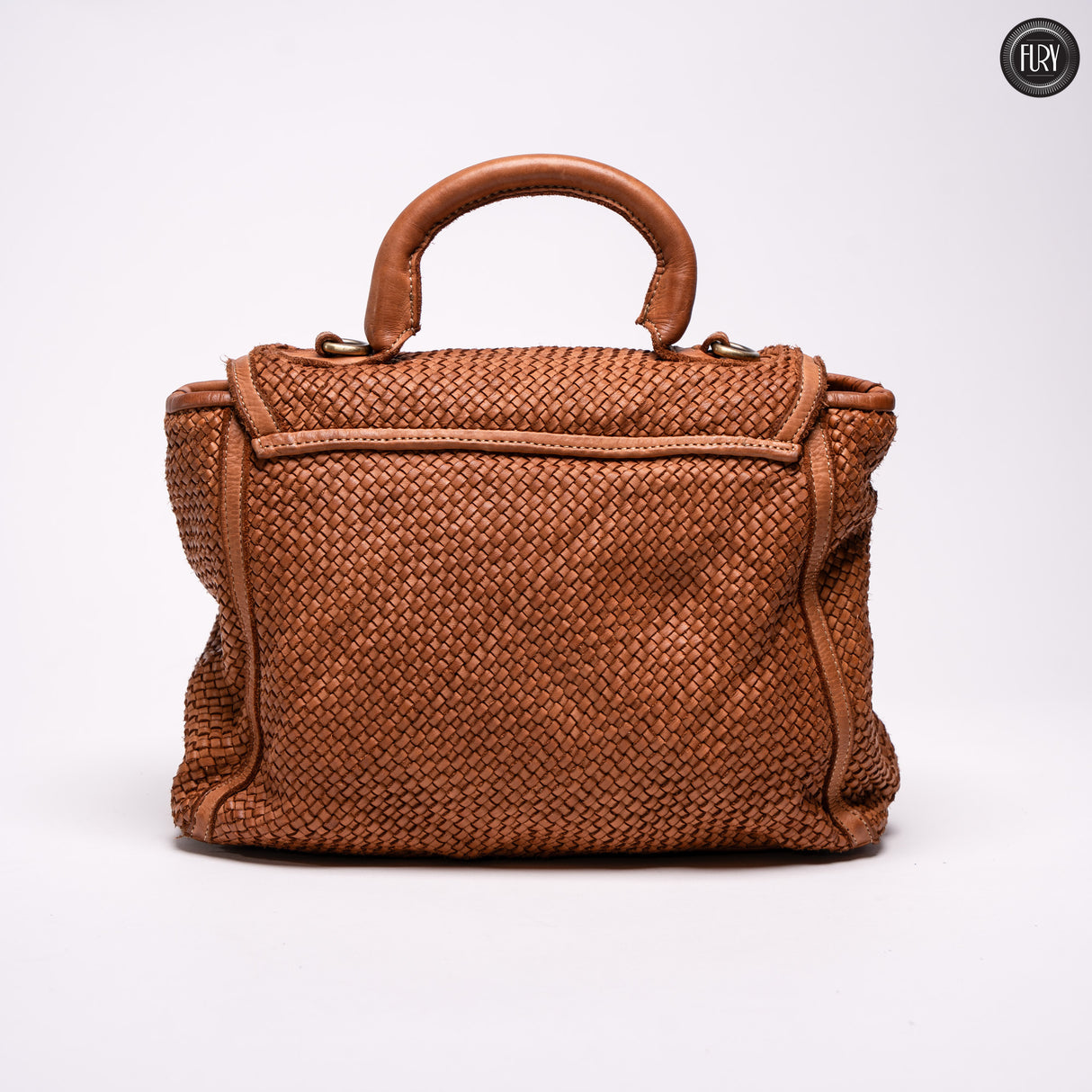 Camilla bag in woven leather