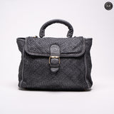 Camilla bag in woven leather