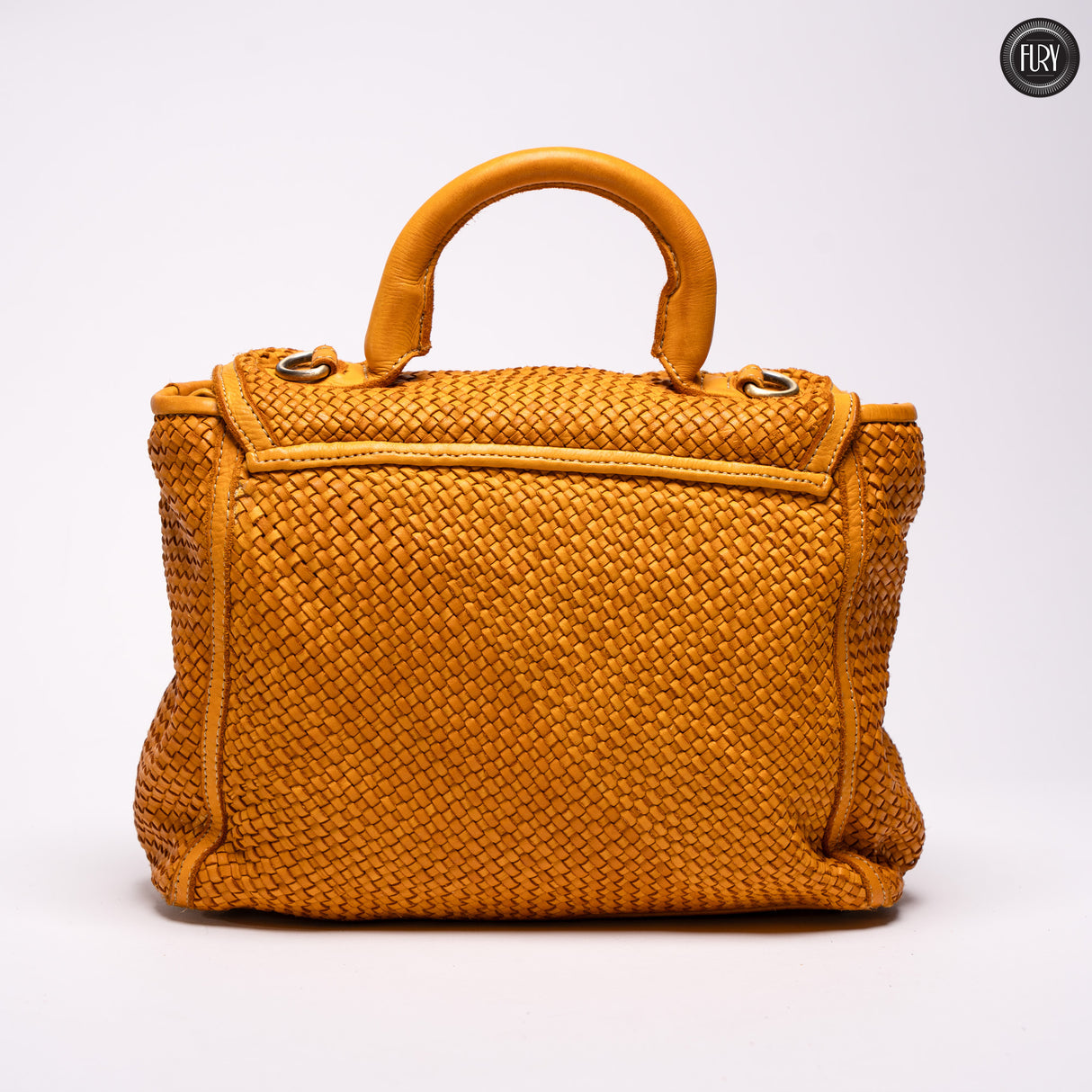 Camilla bag in woven leather